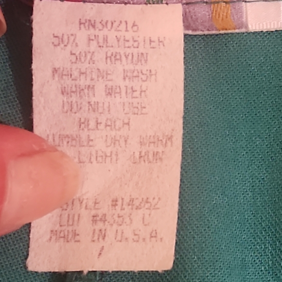 Vintage Wide Leg Cropped Palazzo Pants sm/med - Picture 9 of 9